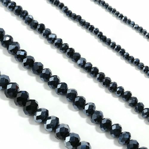 3 4 6 8 10 mm österreichische facettierte Kristallperlen, mehrfarbig, lose Abstandshalter, flache runde Glasperlen, Armband, DIY zur Schmuckherstellung, Schwarz 5692, 10 mm x 3 4 6 8 10 mm österreichische facettierte Kristallperlen, mehrfarbig, lose Abstandshalter, flache runde Glasperlen, Armband, DIY zur Schmuckherstellung, Schwarz 5692, 10 mm x von JMGDJ