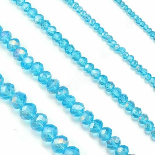 3 4 6 8 10 mm österreichische facettierte Kristallperlen, mehrfarbig, lose Abstandshalter, flache runde Glasperlen, Armband, DIY zur Schmuckherstellung, Seeblau AB5689, 10 mm 3 4 6 8 10 mm österreichische facettierte Kristallperlen, mehrfarbig, lose Abstandshalter, flache runde Glasperlen, Armband, DIY zur Schmuckherstellung, Seeblau AB5689, 10 mm von JMGDJ