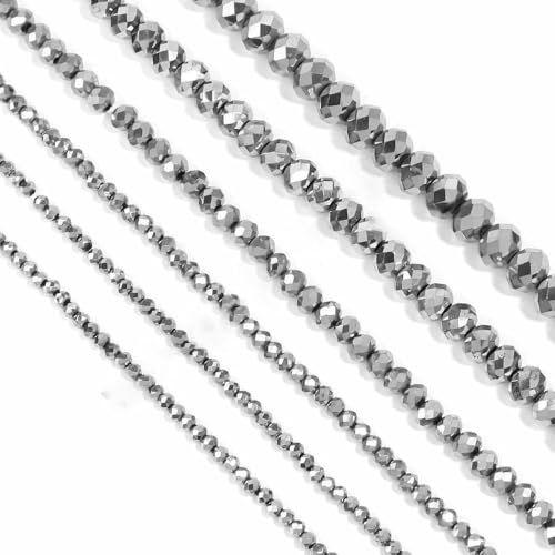 3 4 6 8 10 mm österreichische facettierte Kristallperlen, mehrfarbig, lose Abstandshalter, flache runde Glasperlen, Armband, DIY zur Schmuckherstellung, Silber 5671, 3,0 mm x 3 4 6 8 10 mm österreichische facettierte Kristallperlen, mehrfarbig, lose Abstandshalter, flache runde Glasperlen, Armband, DIY zur Schmuckherstellung, Silber 5671, 3,0 mm x von JMGDJ
