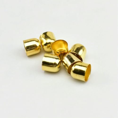 30–50 Stück/Los 4–12 mm Endspitze Quaste Kappe DIY Finden Ohrringe Armband Fußkettchen Zubehör Crimp End Perlen für Schmuckherstellung-Gold-8 x 9 mm 50 Stück 30–50 Stück/Los 4–12 mm Endspitze Quaste Kappe DIY Finden Ohrringe Armband Fußkettchen Zubehör Crimp End Perlen für Schmuckherstellung-Gold-8 x 9 mm 50 Stück von JMGDJ
