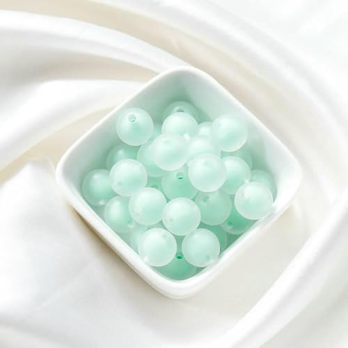 30–50 Stück 8–15 mm runde, transparente, mattierte Acrylperlen in AB-Farbe, lose Abstandsperlen für die Herstellung von DIY-Schmuck, handgefertigtes Zubehör – mattiert grün – 10 mm x 50 Stück 30–50 Stück 8–15 mm runde, transparente, mattierte Acrylperlen in AB-Farbe, lose Abstandsperlen für die Herstellung von DIY-Schmuck, handgefertigtes Zubehör – mattiert grün – 10 mm x 50 Stück von JMGDJ
