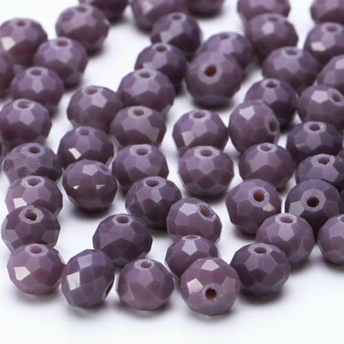 4 6 8 10 mm tschechische lose Rondell-Kristallperlen zur Schmuckherstellung, DIY-Handarbeiten, AB-Farben, Spacer, facettierte Glasperlen, Großhandels-BZ1200-34-4 mm-120 Stück von JMGDJ