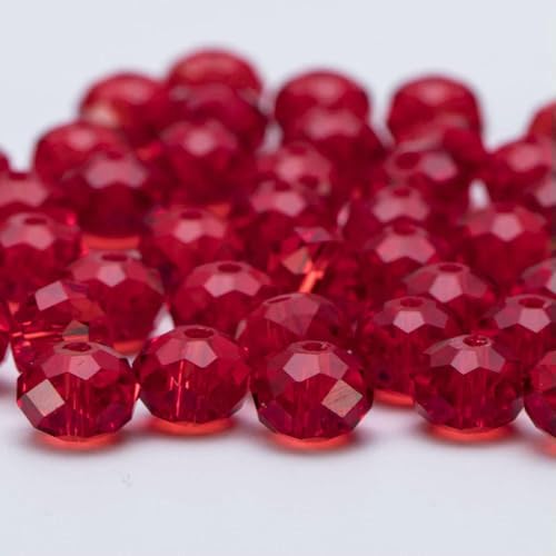 4 6 8 10 mm tschechische lose Rondelle-Kristallperlen zur Schmuckherstellung, DIY-Handarbeiten, AB-Farben, Spacer, facettierte Glasperlen, Großhandels-BZ1200-02-4 mm-120 Stück von JMGDJ