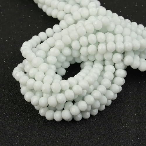 4 6 8 10 mm tschechische lose Rondelle-Kristallperlen zur Schmuckherstellung, DIY-Handarbeiten, AB-Farben, Spacer, facettierte Glasperlen, Großhandels-BZ1200-38-4 mm-120 Stück von JMGDJ