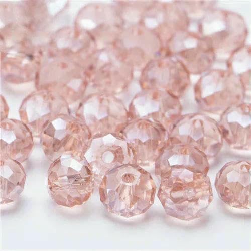 4 6 8 mm tschechische Rondell-Kristallperlen, AB-Farbe, facettierte Glasperlen, lose Abstandsperlen für die Schmuckherstellung, DIY-Armband, Halskette, Z319AB, wasserrot, 8 mm 4 6 8 mm tschechische Rondell-Kristallperlen, AB-Farbe, facettierte Glasperlen, lose Abstandsperlen für die Schmuckherstellung, DIY-Armband, Halskette, Z319AB, wasserrot, 8 mm von JMGDJ