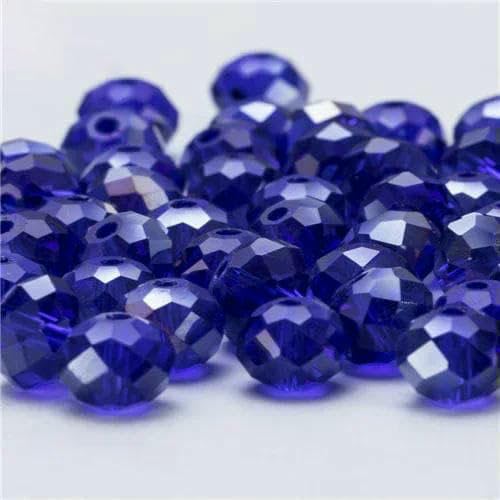 4 6 8 mm tschechische Rondelle-Kristallperlen, AB-Farbe, facettierte Glasperlen, lose Abstandsperlen für die Schmuckherstellung, DIY-Armband, Halskette, Z308AB, dunkelblau, 6 4 6 8 mm tschechische Rondelle-Kristallperlen, AB-Farbe, facettierte Glasperlen, lose Abstandsperlen für die Schmuckherstellung, DIY-Armband, Halskette, Z308AB, dunkelblau, 6 von JMGDJ