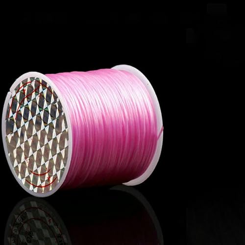 40 m 0,7 mm Schmuckfaden, dehnbar, elastische Perlenschnur, Kristallschnur, Faden zur Schmuckherstellung, Perlenarmbänder, DIY-Seil, Pink, 2 Nadeln, 0,7 mm, 40 m 40 m 0,7 mm Schmuckfaden, dehnbar, elastische Perlenschnur, Kristallschnur, Faden zur Schmuckherstellung, Perlenarmbänder, DIY-Seil, Pink, 2 Nadeln, 0,7 mm, 40 m von JMGDJ