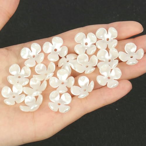 50 Stück 100 Stück ABS-Blumen, Kunstperlenmaterial, lose Perlenkappen für DIY-Armbänder, Halsketten, Schmuckherstellung, Zubehör, Stil 3–50 Stück 50 Stück 100 Stück ABS-Blumen, Kunstperlenmaterial, lose Perlenkappen für DIY-Armbänder, Halsketten, Schmuckherstellung, Zubehör, Stil 3–50 Stück von JMGDJ