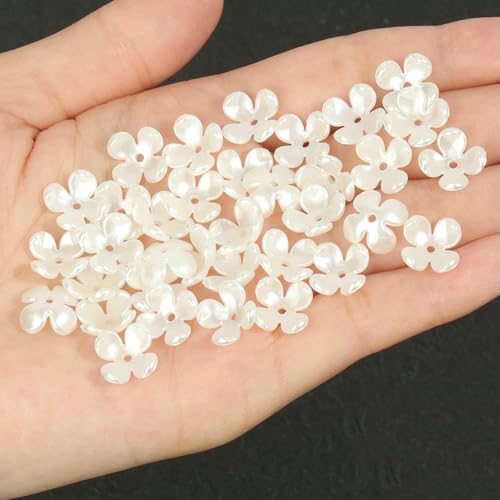 50 Stück 100 Stück ABS-Blumen, Kunstperlenmaterial, lose Perlenkappen für DIY-Armbänder, Halsketten, Schmuckherstellung, Zubehör, Stil 6–100 Stück 50 Stück 100 Stück ABS-Blumen, Kunstperlenmaterial, lose Perlenkappen für DIY-Armbänder, Halsketten, Schmuckherstellung, Zubehör, Stil 6–100 Stück von JMGDJ