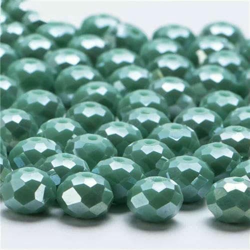 6 8 mm tschechische Rondell-Kristallperlen, AB-Farbe, facettierte Glasperlen, lose Abstandsperlen für die Schmuckherstellung, DIY-Armband, Halskette, Z334AB, 8 mm, 68 Stück 6 8 mm tschechische Rondell-Kristallperlen, AB-Farbe, facettierte Glasperlen, lose Abstandsperlen für die Schmuckherstellung, DIY-Armband, Halskette, Z334AB, 8 mm, 68 Stück von JMGDJ