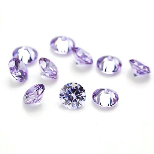Größe 0,8–2,5 mm, 500 Stück, runde, lose Zirkonia 5A CZ-Steine, Weiß, Rosa, Schwarz, Lavendel, Violett, Amethyst, Farbe Granat, Rot-Lavendel, 1,75 mm, 500 Stück Größe 0,8–2,5 mm, 500 Stück, runde, lose Zirkonia 5A CZ-Steine, Weiß, Rosa, Schwarz, Lavendel, Violett, Amethyst, Farbe Granat, Rot-Lavendel, 1,75 mm, 500 Stück von JMGDJ