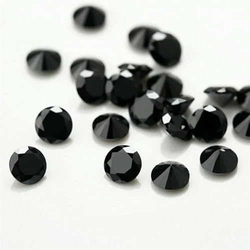 Größe 0,8–2,5 mm, 500 Stück, runde, lose Zirkonia 5A CZ-Steine, Weiß, Rosa, Schwarz, Lavendel, Violett, Amethyst, Farbe Granat, Rot-Schwarz, 1,2 mm, 500 Stück Größe 0,8–2,5 mm, 500 Stück, runde, lose Zirkonia 5A CZ-Steine, Weiß, Rosa, Schwarz, Lavendel, Violett, Amethyst, Farbe Granat, Rot-Schwarz, 1,2 mm, 500 Stück von JMGDJ