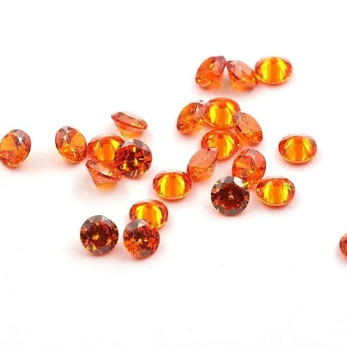 Größe 0,8 mm – 2,5 mm, 500 Stück, runde, lose Zirkonia 5A CZ-Steine, Weiß, Rosa, Schwarz, Lavendel, Violett, Amethyst, Farbe Granat, Rot-Orange, 1,0 mm, 500 Stück Größe 0,8 mm – 2,5 mm, 500 Stück, runde, lose Zirkonia 5A CZ-Steine, Weiß, Rosa, Schwarz, Lavendel, Violett, Amethyst, Farbe Granat, Rot-Orange, 1,0 mm, 500 Stück von JMGDJ
