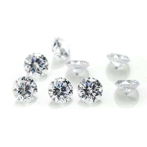 Größe 0,8 mm – 2,5 mm, 500 Stück, runde, lose Zirkonia 5A CZ-Steine, Weiß, Rosa, Schwarz, Lavendel, Violett, Amethyst, Farbe Granat, Rot-Weiß, 1,9 mm, 500 Stück Größe 0,8 mm – 2,5 mm, 500 Stück, runde, lose Zirkonia 5A CZ-Steine, Weiß, Rosa, Schwarz, Lavendel, Violett, Amethyst, Farbe Granat, Rot-Weiß, 1,9 mm, 500 Stück von JMGDJ