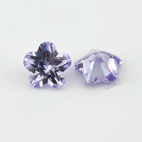 Größe 3 x 3,0 mm ~ 10 x 10 mm 5A Zirkonia-Blumenform, loser Zirkonia-Stein, synthetischer Edelstein zur Schmuckherstellung, Lavendel, 7 x 7 mm, 20 Stück Größe 3 x 3,0 mm ~ 10 x 10 mm 5A Zirkonia-Blumenform, loser Zirkonia-Stein, synthetischer Edelstein zur Schmuckherstellung, Lavendel, 7 x 7 mm, 20 Stück von JMGDJ