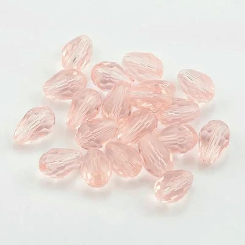 Kristallperlen in Tropfenform, Glas, 6 x 8 mm, 8 x 10 mm, lose, runde Abstandsperlen für die Schmuckherstellung, DIY, 24 Farben, Seide, 6 x 8 mm, 70 Stück Kristallperlen in Tropfenform, Glas, 6 x 8 mm, 8 x 10 mm, lose, runde Abstandsperlen für die Schmuckherstellung, DIY, 24 Farben, Seide, 6 x 8 mm, 70 Stück von JMGDJ