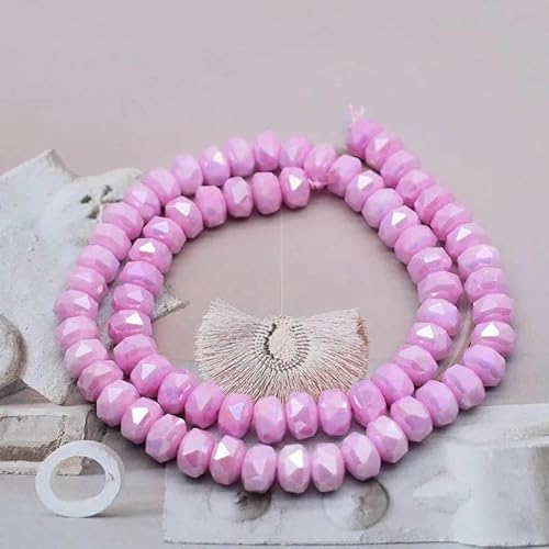 Macaron-Farbe, 8 mm, 30 Stück/Beutel, Glasperlen in Radform, facettierte runde Kugel, lose Glasperlen für die Schmuckherstellung, DIY-2-30 Stück, 8 mm, 30 Stück Macaron-Farbe, 8 mm, 30 Stück/Beutel, Glasperlen in Radform, facettierte runde Kugel, lose Glasperlen für die Schmuckherstellung, DIY-2-30 Stück, 8 mm, 30 Stück von JMGDJ