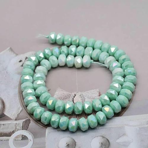 Macaron-Farbe, 8 mm, 30 Stück/Beutel, Glasperlen in Radform, facettierte runde Kugel, lose Glasperlen für die Schmuckherstellung, DIY-3-30 Stück, 8 mm, 30 Stück Macaron-Farbe, 8 mm, 30 Stück/Beutel, Glasperlen in Radform, facettierte runde Kugel, lose Glasperlen für die Schmuckherstellung, DIY-3-30 Stück, 8 mm, 30 Stück von JMGDJ