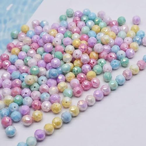 Macaron-Farbe, 8 mm, 30 Stück/Beutel, Glasperlen in Radform, facettierte runde Kugel, lose Glasperlen für die Schmuckherstellung, DIY-8-30 Stück-8 mm, 30 Stück Macaron-Farbe, 8 mm, 30 Stück/Beutel, Glasperlen in Radform, facettierte runde Kugel, lose Glasperlen für die Schmuckherstellung, DIY-8-30 Stück-8 mm, 30 Stück von JMGDJ