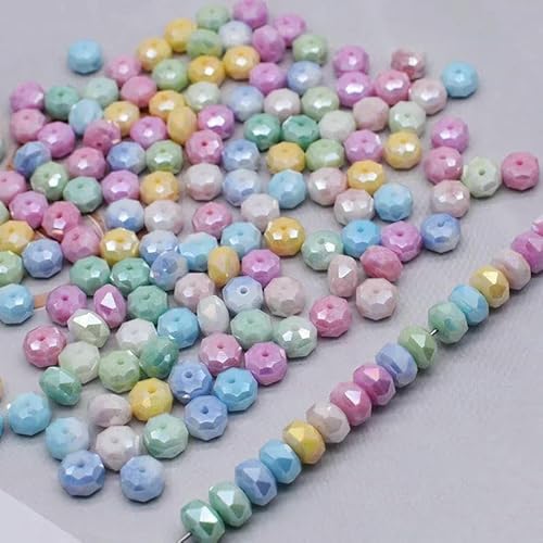 Macaron-Farbe, 8 mm, 30 Stück/Beutel, Glasperlen in Radform, facettierte runde Kugel, lose Glasperlen zur Schmuckherstellung, DIY – 8 mm, 30 Stück Macaron-Farbe, 8 mm, 30 Stück/Beutel, Glasperlen in Radform, facettierte runde Kugel, lose Glasperlen zur Schmuckherstellung, DIY – 8 mm, 30 Stück von JMGDJ