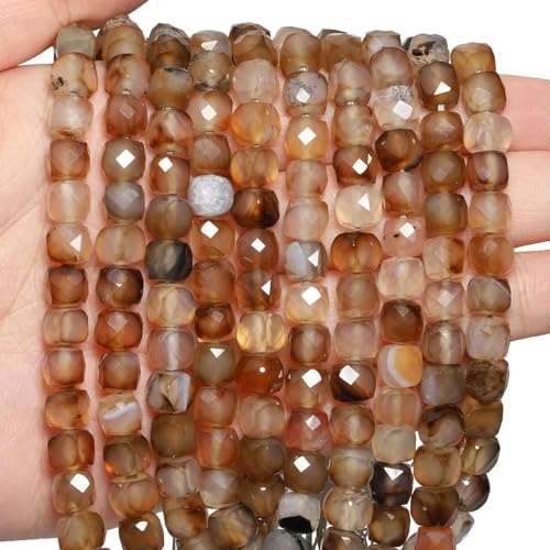 Natürliche Amethystperlen, 7–8 mm, facettiert, quadratisch, Würfel, geometrische Form, lose Perlen zur Schmuckherstellung, DIY-Zubehör – Kaffee-Achat – 7–8 mm, 22 Stück Natürliche Amethystperlen, 7–8 mm, facettiert, quadratisch, Würfel, geometrische Form, lose Perlen zur Schmuckherstellung, DIY-Zubehör – Kaffee-Achat – 7–8 mm, 22 Stück von JMGDJ