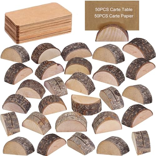 JMIATRY 100 Stück Kartenhalter Tisch Hochzeit, Tischkartenständer Hochzeit Mit Papierkarte, Platzkartenhalter aus Holz, Kartenhalter Hochzeit holz für Hochzeiten, Geburtstage, Partys JMIATRY 100 Stück Kartenhalter Tisch Hochzeit, Tischkartenständer Hochzeit Mit Papierkarte, Platzkartenhalter aus Holz, Kartenhalter Hochzeit holz für Hochzeiten, Geburtstage, Partys von JMIATRY