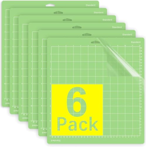 JMIATRY 6 Stück Schneidematte 12X12in, Schneidematte, Grün Schneidunterlage für Bastelprojekte JMIATRY 6 Stück Schneidematte 12X12in, Schneidematte, Grün Schneidunterlage für Bastelprojekte von JMIATRY