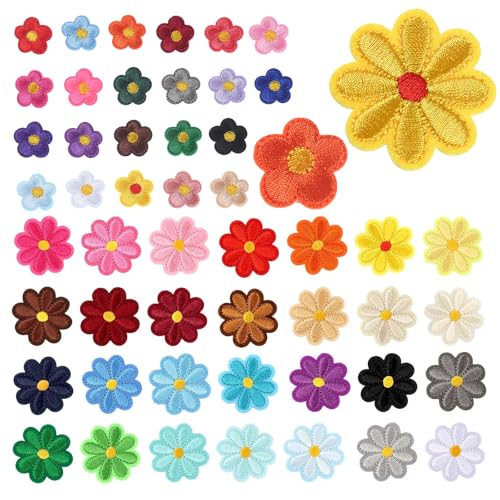 Blume Patches Aufnäher zum Aufbügeln 50 Stk Bügelbilder Bügelflicken für Textilien Bügel Aufbügel Patches Flicken zum Aufbügeln Blume Patches Aufnäher zum Aufbügeln 50 Stk Bügelbilder Bügelflicken für Textilien Bügel Aufbügel Patches Flicken zum Aufbügeln von JMOOT