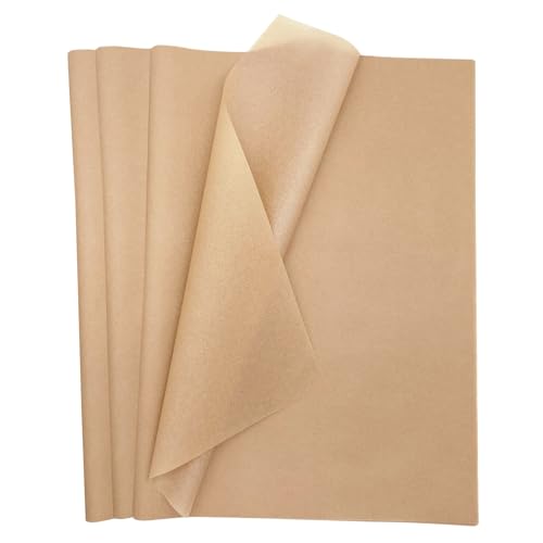 Kraft Seidenpapier zum Verpacken 60 Blatt Seidenpapier Verpackungsmaterial 50cm x 35cm Tissue Paper für Geburtstagsfeier Handwerk Dekor Kraft Seidenpapier zum Verpacken 60 Blatt Seidenpapier Verpackungsmaterial 50cm x 35cm Tissue Paper für Geburtstagsfeier Handwerk Dekor von JMOOT