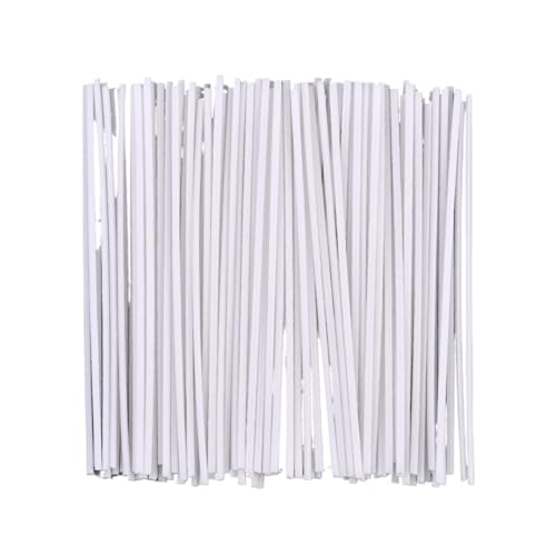 JMORCO Kerzendocht 50/100 Stück Dochte aus gewachster Baumwolle, Set mit rauchfreiem Wachskern, DIY Sojawachskern, gewebter Kerosinlampen-Kerzenherstellungsbedarf(10cm-100Pcs) von JMORCO