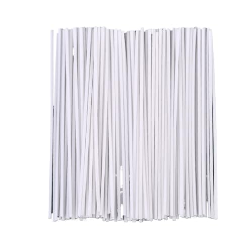 JMORCO Kerzendocht 50/100 Stück Dochte aus gewachster Baumwolle, Set mit rauchfreiem Wachskern, DIY Sojawachskern, gewebter Kerosinlampen-Kerzenherstellungsbedarf(12cm-100Pcs) von JMORCO