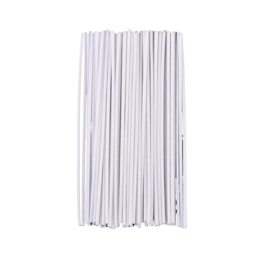 JMORCO Kerzendocht 50/100 Stück Dochte aus gewachster Baumwolle, Set mit rauchfreiem Wachskern, DIY Sojawachskern, gewebter Kerosinlampen-Kerzenherstellungsbedarf(12cm-50Pcs) von JMORCO