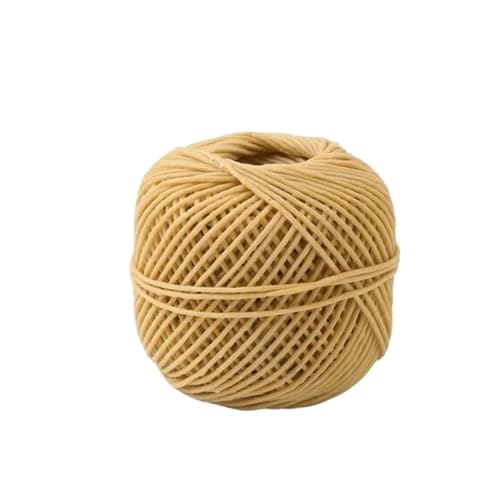 JMORCO Kerzendocht Bienenwachs Docht Ball Rauchfreie Kerze Dochte Handgemachte Handwerk Wachs Stick Machen DIY Projekte Zubehör(Brown) von JMORCO