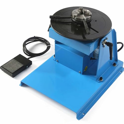 JMOUZHG 10 kg leichter automatischer Schweißpositionierer, Drehschweißpositionierer, 180 mm, Schweiß-Drehteller, 90 ° Schweißen Drehtisch, Schweißpositionierer, 65 Spannfutter JMOUZHG 10 kg leichter automatischer Schweißpositionierer, Drehschweißpositionierer, 180 mm, Schweiß-Drehteller, 90 ° Schweißen Drehtisch, Schweißpositionierer, 65 Spannfutter von JMOUZHG