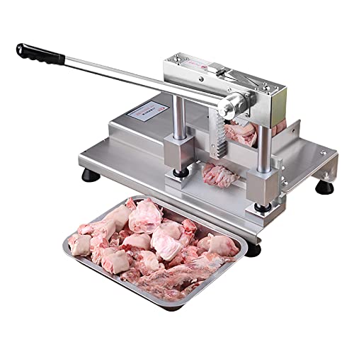 JMOUZHG Fleischknochen-Sägemaschine, kommerzielle manuelle Knochen-Guillotine, Edelstahl-Kotelknochenschneider, Säge für Schweine-Trotter, Röhrenknochen JMOUZHG Fleischknochen-Sägemaschine, kommerzielle manuelle Knochen-Guillotine, Edelstahl-Kotelknochenschneider, Säge für Schweine-Trotter, Röhrenknochen von JMOUZHG
