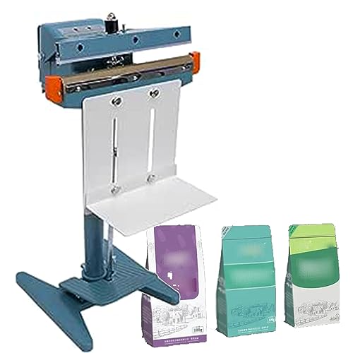 JMOUZHG Fußpedal-Heißsiegelmaschine, Fußpedal-Impulsversiegelung, zum Versiegeln von Lebensmitteln, Restaurant, Zuhause, Schule (Singleside35cm) von JMOUZHG