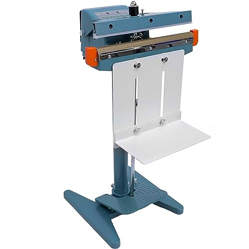 JMOUZHG Fußpedal-Heißsiegelmaschine Impuls-Plastikbeutel-Versiegelungsverschließermaschine für Aluminiumfolien-Verbundfolie (Singleside45cm) von JMOUZHG