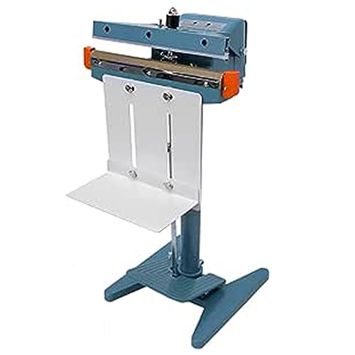 JMOUZHG Fußpedal-Impuls-Heißsiegelverschließer-Maschine, Automatische Fußpedal-montierte Beutelversiegelungsmaschine Versiegelungsmaschine (Doubleside45cm) von JMOUZHG