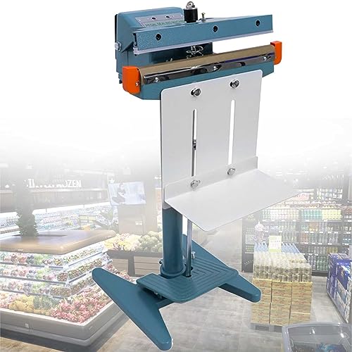 JMOUZHG Fußpedal-Impulsversiegelung, kommerzielle Fußpedal-Heißsiegelmaschine, ideal für den industriellen und gewerblichen Einsatz, doppelseitig-60cm JMOUZHG Fußpedal-Impulsversiegelung, kommerzielle Fußpedal-Heißsiegelmaschine, ideal für den industriellen und gewerblichen Einsatz, doppelseitig-60cm von JMOUZHG