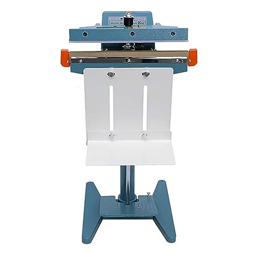 JMOUZHG Kommerzieller Fußpedal-Impuls-Sealer 350 mm Kunststoff einstellbare Temperatur 8 mm Dichtungsbreite Seitenheizung (Doubleside45cm) von JMOUZHG