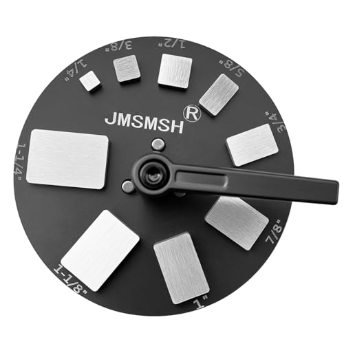 JMSMSH Scheibenschneider, rechteckige Form, Set mit 9 rechteckigen Stanzern, Schmuckherstellung, Anhängerstanzform von JMSMSH