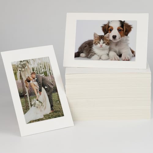 JMUQ 100 Stück Papier-Bilderrahmen, 10 x 15 cm, weißer Bilderrahmen, Papp-Bilderrahmen mit Staffelei, Bulk-Papier-Bilderrahmen für Hochzeit, Abschlussfeier, DIY, Klassenzimmer, Basteln JMUQ 100 Stück Papier-Bilderrahmen, 10 x 15 cm, weißer Bilderrahmen, Papp-Bilderrahmen mit Staffelei, Bulk-Papier-Bilderrahmen für Hochzeit, Abschlussfeier, DIY, Klassenzimmer, Basteln von JMUQ