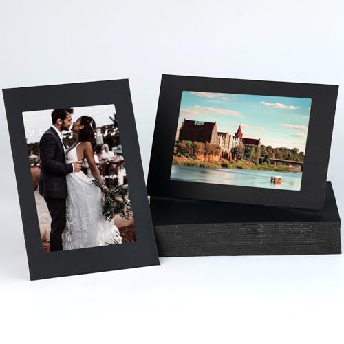 JMUQ 30 Stück Papier-Bilderrahmen 10,2 x 15,2 cm, schwarze Bilderrahmen, Papp-Bilderrahmen mit Staffelei, Bulk-Papier-Bilderrahmen für Hochzeit, Abschlussfeier, DIY Klassenzimmer Handwerk JMUQ 30 Stück Papier-Bilderrahmen 10,2 x 15,2 cm, schwarze Bilderrahmen, Papp-Bilderrahmen mit Staffelei, Bulk-Papier-Bilderrahmen für Hochzeit, Abschlussfeier, DIY Klassenzimmer Handwerk von JMUQ
