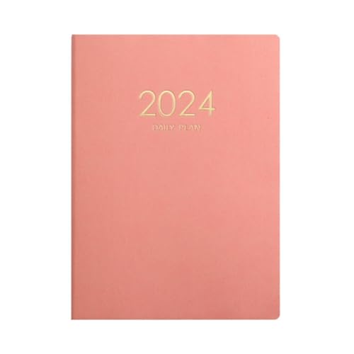 JNJOOD 2024 Notizbuch Rosa Planer Verdickter Kalender Tagesplan Wochenplaner Wochenplaner Schulmaterial für Büro Einfach zu bedienen JNJOOD 2024 Notizbuch Rosa Planer Verdickter Kalender Tagesplan Wochenplaner Wochenplaner Schulmaterial für Büro Einfach zu bedienen von JNJOOD