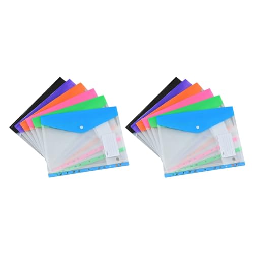 JNJOOD Fächermappen Organizer, Packung mit 12 erweiterbaren Ordnern mit 11 Löchern für Ringordner 2/3/4 JNJOOD Fächermappen Organizer, Packung mit 12 erweiterbaren Ordnern mit 11 Löchern für Ringordner 2/3/4 von JNJOOD