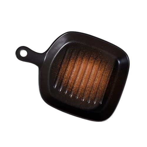JNJOOD Keramik Ofenplatte Teller für Backplatten Backblech Backblech Backblech Ofen Eine Mikrowelle Backplatte Westliche Lebensmittel Teller , Gelb von JNJOOD