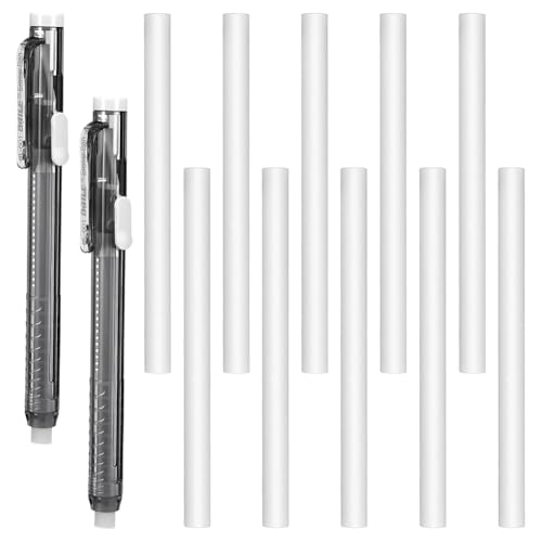 JNJOOD Radierbarer Stift mit mechanischem Stift, Korrekturstift, radierbarer Stift von JNJOOD