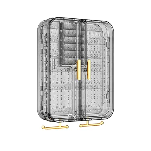JNJOOD Schmuckständer, Wandmontiert, transparent, zum Aufhängen, zum Bohren, Schmuck-Organizer B JNJOOD Schmuckständer, Wandmontiert, transparent, zum Aufhängen, zum Bohren, Schmuck-Organizer B von JNJOOD