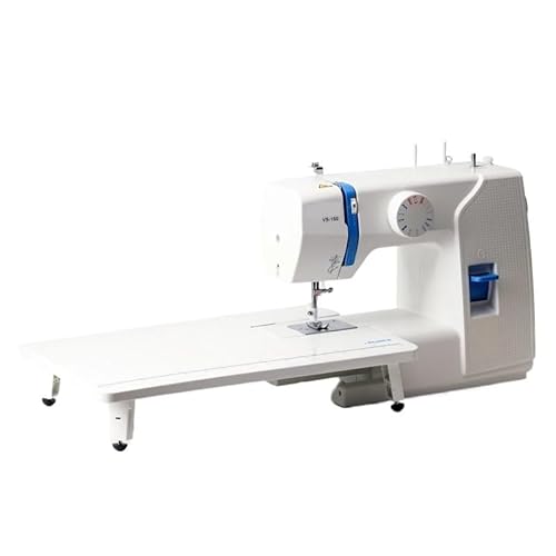 JNPGVTCD Elektrische Nähmaschinen für den Heimgebrauch, schwere Maschine, kleine, vollautomatische Overlock-Maschine (13 Sticharten) von JNPGVTCD