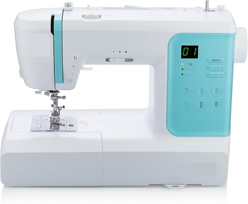 JNPGVTCD Nähmaschine, 80-Stich-Computer-Nähmaschine für professionelles Quilten und Freihandfunktionen – Maschine für Anfänger und Experten, für Anfänger und Heimwerker JNPGVTCD Nähmaschine, 80-Stich-Computer-Nähmaschine für professionelles Quilten und Freihandfunktionen – Maschine für Anfänger und Experten, für Anfänger und Heimwerker von JNPGVTCD